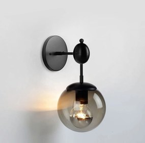 Toolight - Nástenná lampa 1xE27 60W APP750-1W, čierna, OSW-03684