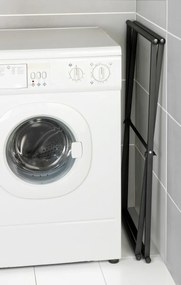 Wenko LAVA skladací vešiak na uteráky – čierny