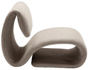 DUBNA ČALÚNENÉ LOUNGE KRESLO pebble earth
