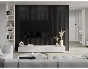 Mexen Lam-B, akustické stenové lamely 275 × 30 cm, HDF doska 4 mm, technická dyha, eben čierny, S100-275307-3015-023