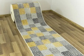 Behúň Luna 503568/89935 - patchwork horčica