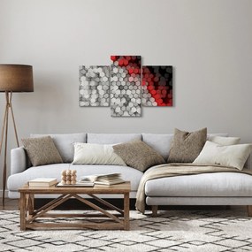 Obraz - 3D hexagóny (90x60 cm)