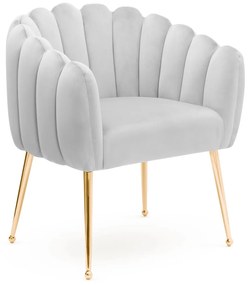 EXKLUZÍVNA STOLIČKA ELISA ZLATÉ NOHY