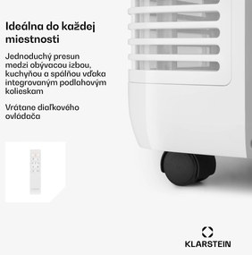 Klarstein Grandbreeze Pro 14K, mobilná klimatizácia 3 v 1, 460 m³/h, 14 000 BTU/1,65 kW