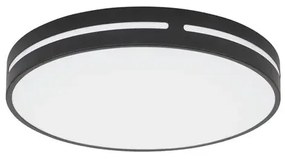 Stropné svietidlo LED so stmievaním Wheel 45 čierne