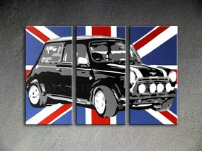 Ručne maľovaný POP Art obraz MINI COOPER | rôzne rozmery