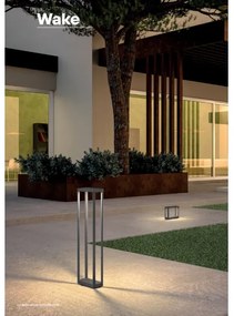 Redo 90580 - LED vonkajšie svietidlo WAKE LED/8W/230V 3000K 20 cm IP65 antracit