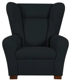 Kreslo ušiak VIVA čierne