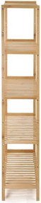 Bambusový kúpeľňový regál v prírodnej farbe 60x130 cm Skaren – Bonami Essentials