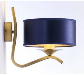 Jupiter 2115 - Nástenné svietidlo KASZMIR 1xE27/15W/230V modré/zlaté