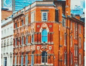 Gario Diamantové maľovanie Birmingham, Anglicko Rozmery: 80 x 100 cm, Rámovanie: Iba zrolované plátno, Diamanty: Štvorcové
