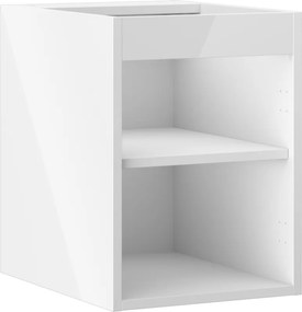 Mexen Box-A, závesná skrinka 35 cm, biela lesklá, 91AX1-0350-470-1-00