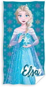 Carbotex Detská osuška 70 x 140 cm - Ľadové Kráľovstvo Elsa Let it Go