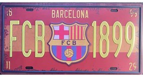 Ceduľa značka FC Barcelona