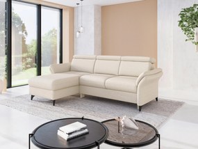 XXXLutz ROHOVÁ SEDAČKA, textil, krémová Sit & More - Sedačky - 000144025873