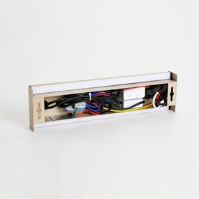 Brilagi-LED Nástenné bodové svietidlo s USB portom NOCTIS LED/3W/230V+LED/9W béžové