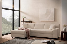 XXXLutz ROHOVÁ SEDAČKA, textil, taupe MID.YOU - Sedačky - 001776008806