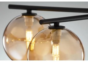 Jupiter 2047 - Prisadený luster PRATO 5xG9/10W/230V čierna/béžová