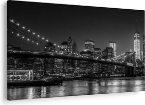 Obraz Brooklyn mosta v New Yorku (90x60 cm)