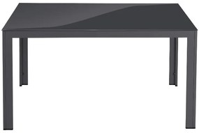 Livarno home Hliníkový záhradný stôl Houston/Toronto, sivý  (100385866)