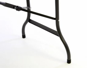 Garthen 43775 Záhradný set v ratanovej optike - stôl + 2 lavice - 180 cm