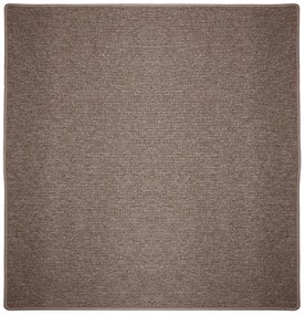 Vopi koberce Kusový koberec Astra hnedá štvorec - 400x400 cm