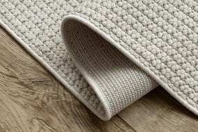 Metrážny koberec CASABLANCA LOOP biely