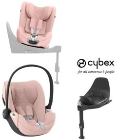 Set 3v1 autosedačka Cloud T PLUS i-size Cybex + isofixová základna do auta Base T + SIRONA T PLUS i-size 2024 - peach pink