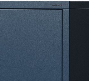 Nočný stolík MIA, 424 x 595 x 400 mm, Modern: tmavomodrá farba