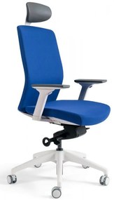 OFFICE PRO bestuhl -  OFFICE PRO bestuhl Kancelárska stolička J2 WHITE SP modrá