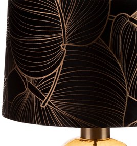 Stolná lampa Limited collection Viktoria1 40x69 cm čierna/zlatá