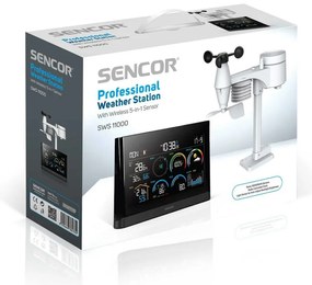 Sencor SWS 11000 Prof. meteorologická stanica s bezdr. snímáčom 5v1