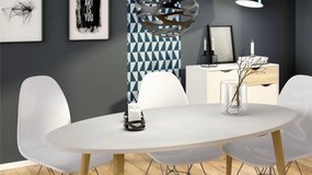 Biela komoda OSLO 75387 s 1 zásuvkou