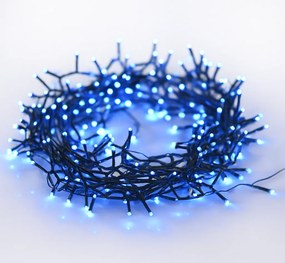 Vianočné svetielka vnútorné modré 300 LED