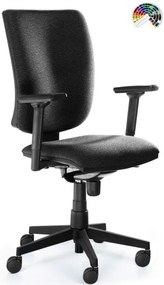 Kancelárska stolička LARA čalúnenie CURA, LUCKY