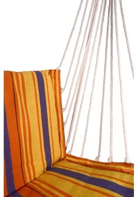 Hojdacia sieť na sedenie oranžová