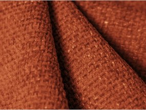 Rohová pohovka v tehlovej farbe (variabilná/do L) Molino – Micadoni Home