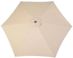 ROJAPLAST Slnečník naklápací, 3 m, béžový