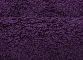 Koberce Breno Kusový koberec LIFE kruh 1500 Lila, fialová,120 x 120 cm