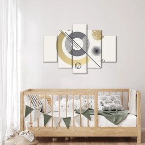 Obraz - Geometrické tvary N⁰2 (150x105 cm)