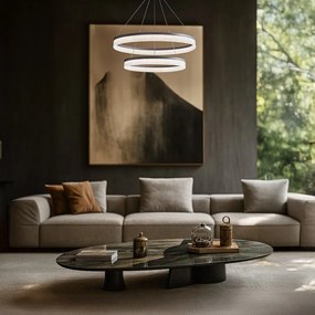 Závesné LED svietidlo Gala, 2x LED 54w, 4000k, s