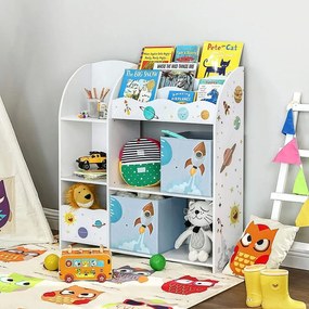 SONGMICS Organizér na hračky a knihy GKR42WT