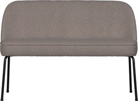BePureHome Vogue bouclé jedálenská lavica - Sivá