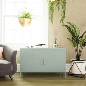 Zelená kovová skrinka 100x64x40 cm Mission District – Støraa