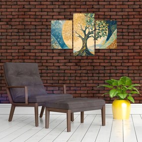 Obraz – Strom života v mesiaci (90x60 cm)
