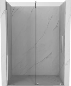 Mexen Velar, posuvné dvere do otvoru 140x200 cm, 8mm číre sklo, chrómový profil, 871-140-000-01-01
