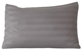 Obliečka na vankúš JASMINE 50x70 cm svetlo sivá, hotelové vrecko