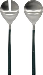 House Doctor Šalátový príbor Lata Dark Green