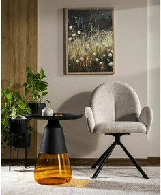 SI Stolička Planet Raven svetlo šedá