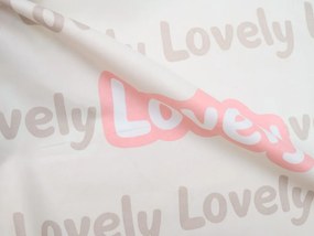 Bavlnené obliečky do postieľky AUTÁ LOVELY ružové